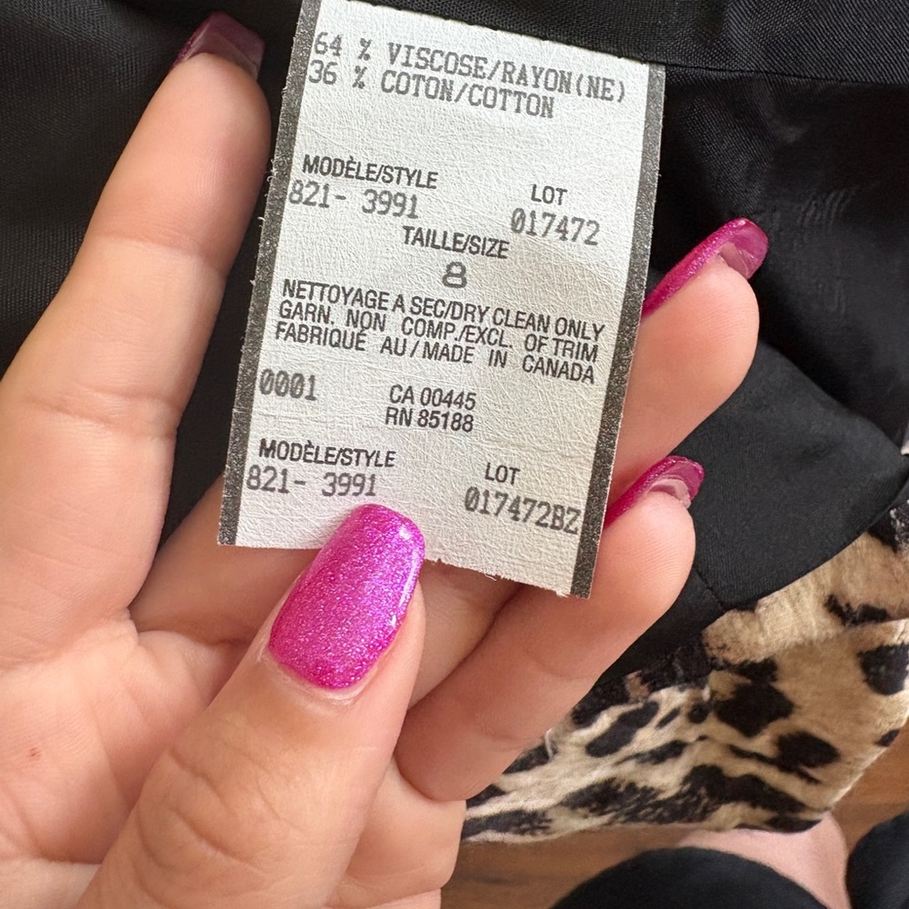 Chic Leopard Print Teddy Jacket - image 6